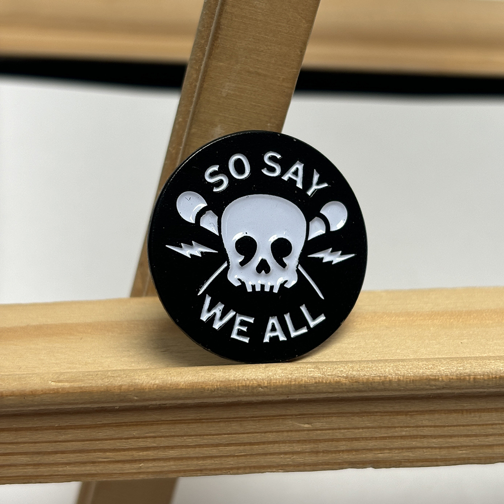 Die Black Soft Enamel badge can be redesign custom Metal Gifts lapel pins